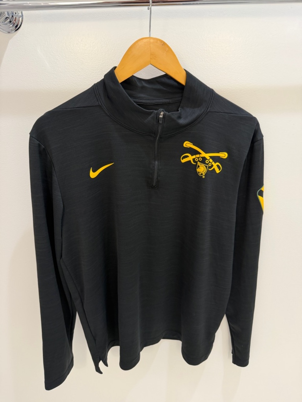 Nike Army Black Quarter-Zip Pullover